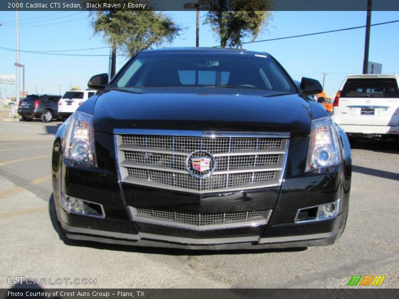 Black Raven / Ebony 2008 Cadillac CTS Sedan