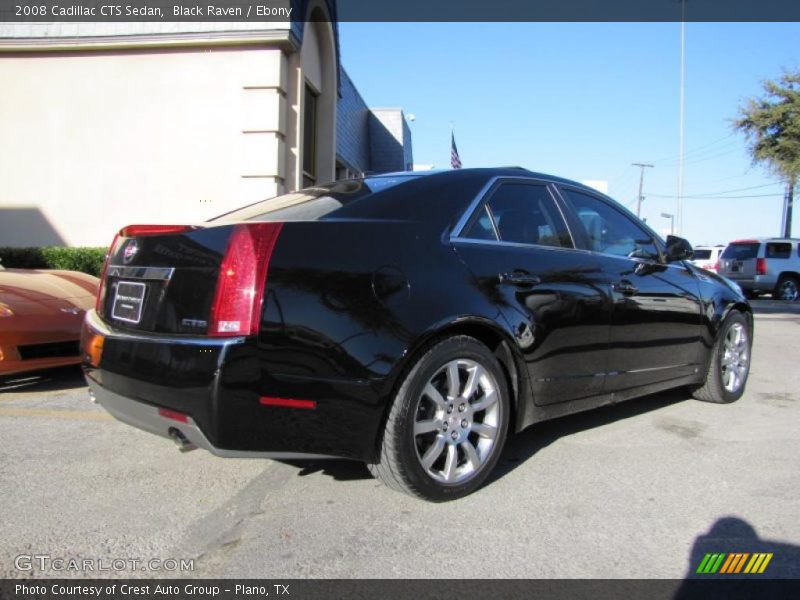 Black Raven / Ebony 2008 Cadillac CTS Sedan