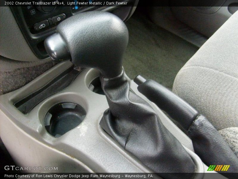 Light Pewter Metallic / Dark Pewter 2002 Chevrolet TrailBlazer LS 4x4
