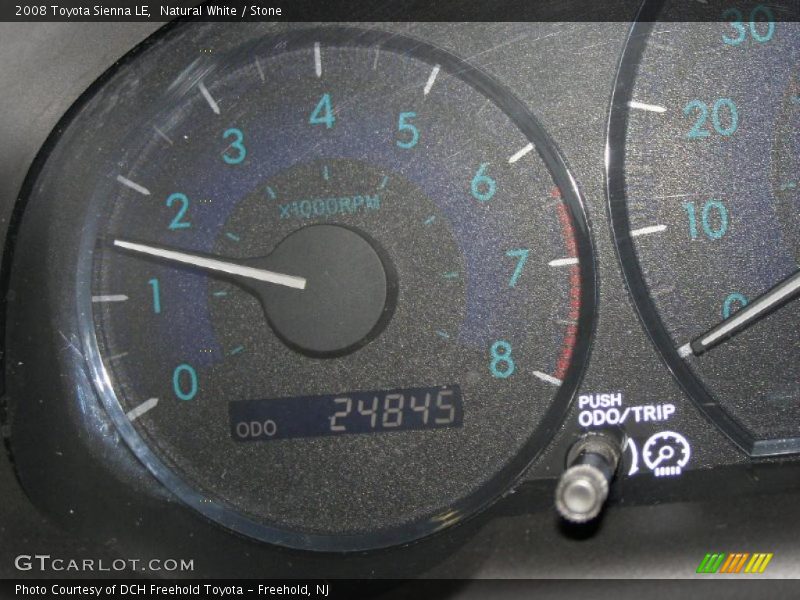 Natural White / Stone 2008 Toyota Sienna LE
