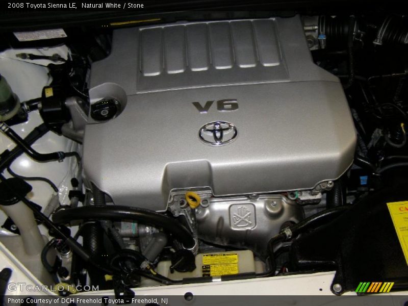 Natural White / Stone 2008 Toyota Sienna LE