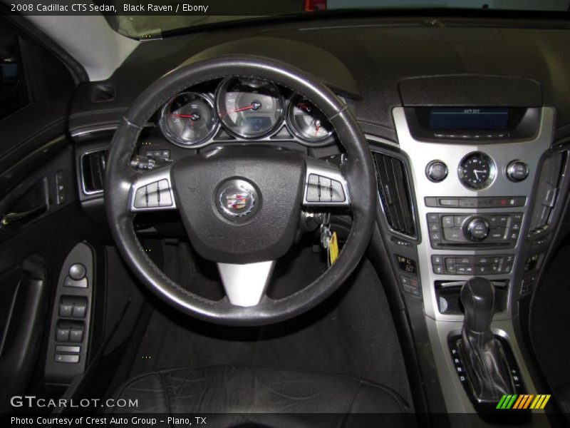 Black Raven / Ebony 2008 Cadillac CTS Sedan