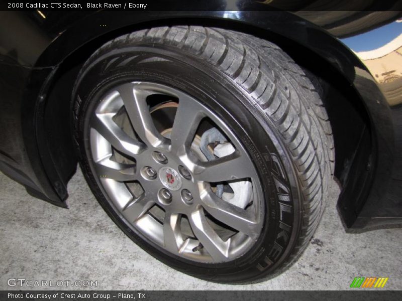 Black Raven / Ebony 2008 Cadillac CTS Sedan