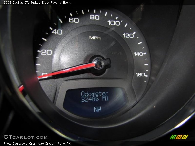 Black Raven / Ebony 2008 Cadillac CTS Sedan