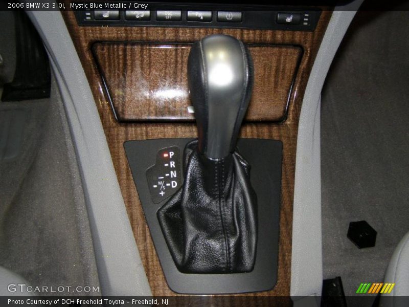 Mystic Blue Metallic / Grey 2006 BMW X3 3.0i
