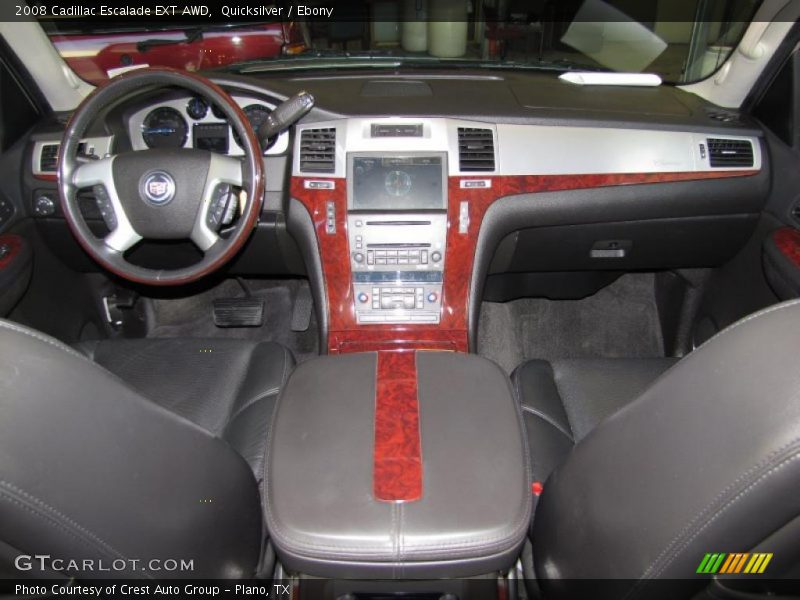 Quicksilver / Ebony 2008 Cadillac Escalade EXT AWD