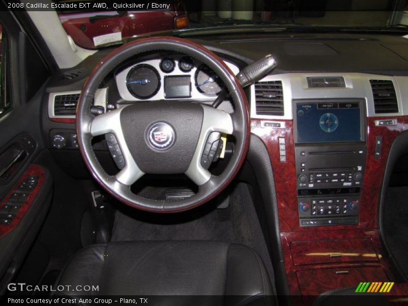 Quicksilver / Ebony 2008 Cadillac Escalade EXT AWD