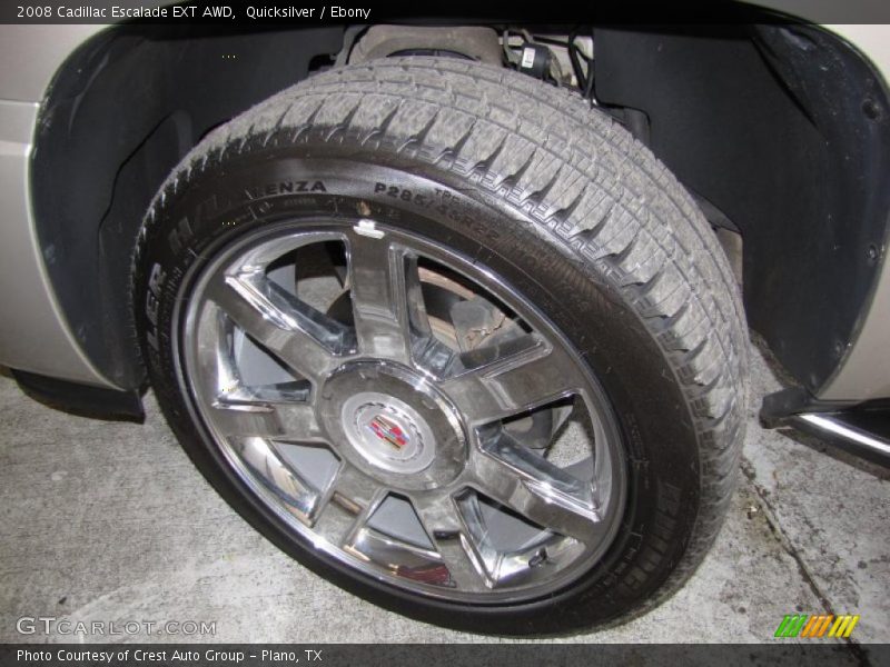 Quicksilver / Ebony 2008 Cadillac Escalade EXT AWD