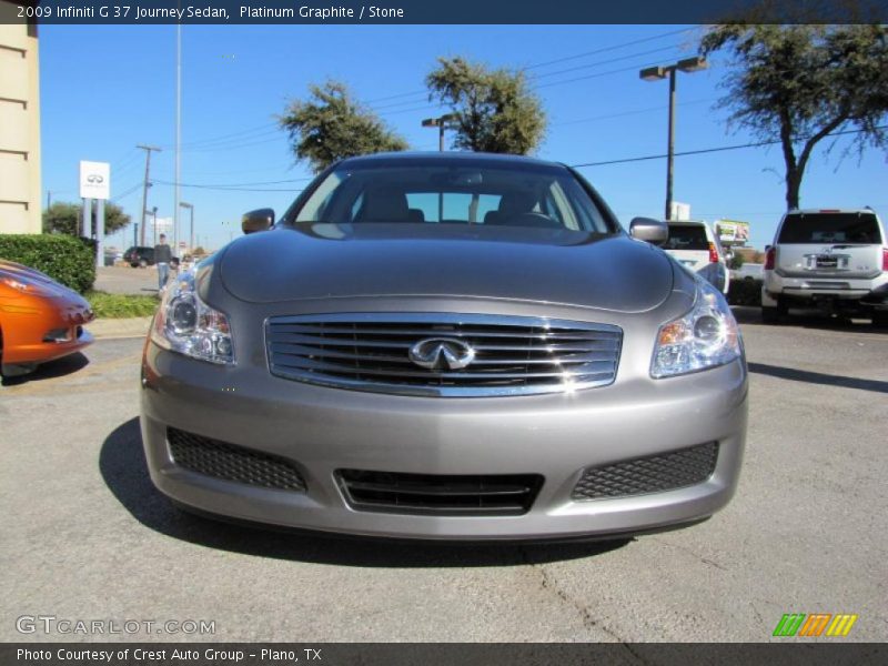 Platinum Graphite / Stone 2009 Infiniti G 37 Journey Sedan