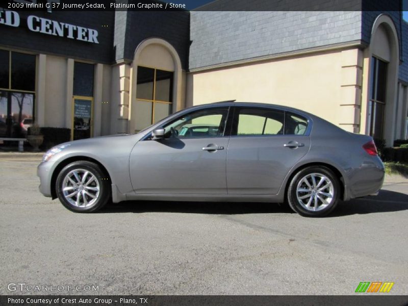 Platinum Graphite / Stone 2009 Infiniti G 37 Journey Sedan
