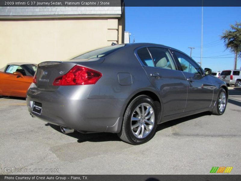 Platinum Graphite / Stone 2009 Infiniti G 37 Journey Sedan