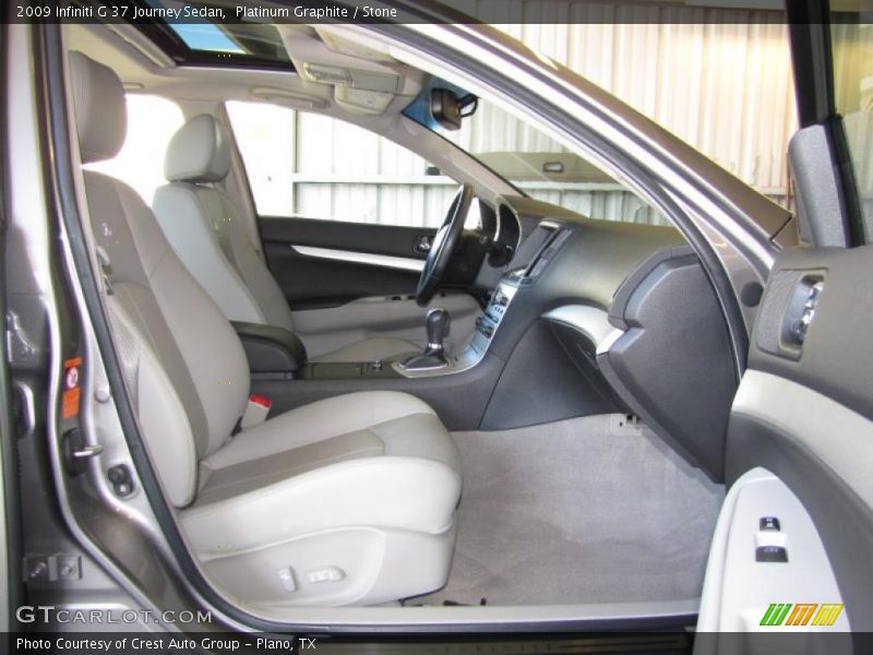 Platinum Graphite / Stone 2009 Infiniti G 37 Journey Sedan