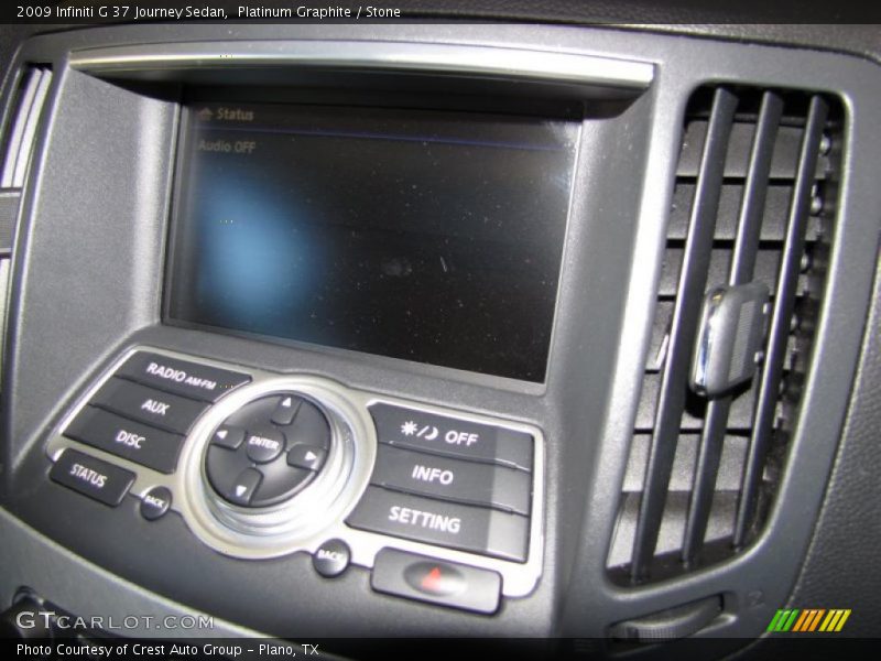 Platinum Graphite / Stone 2009 Infiniti G 37 Journey Sedan