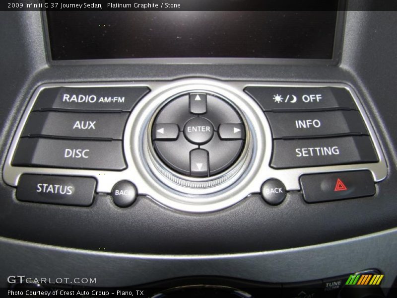 Platinum Graphite / Stone 2009 Infiniti G 37 Journey Sedan