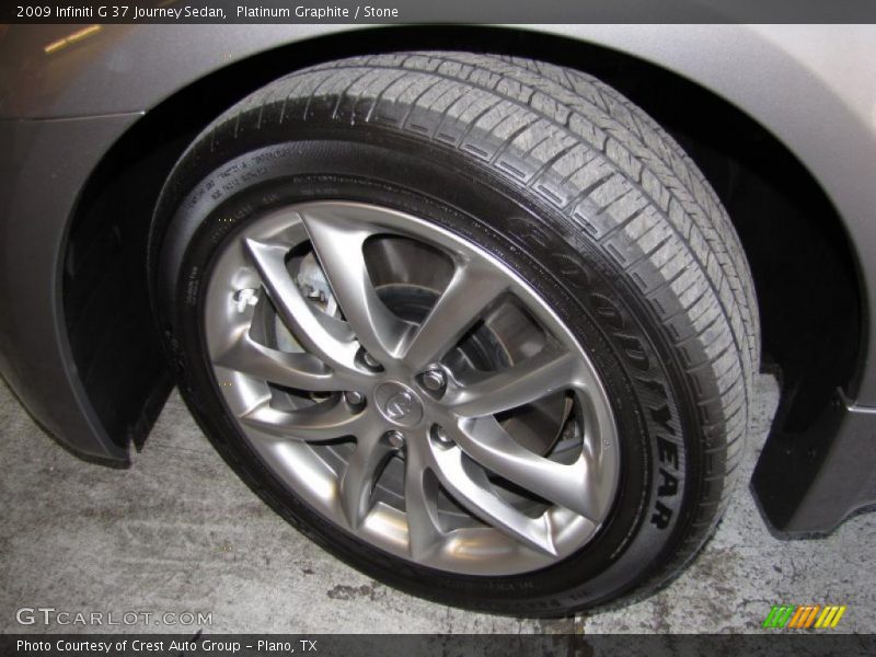 Platinum Graphite / Stone 2009 Infiniti G 37 Journey Sedan