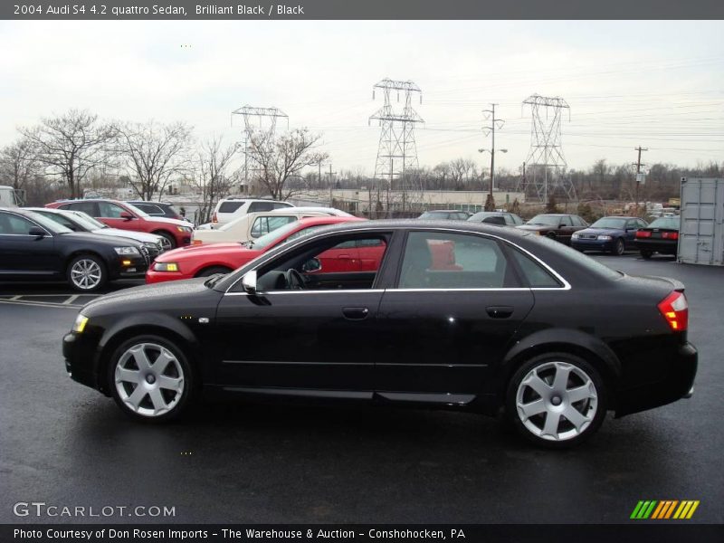 Brilliant Black / Black 2004 Audi S4 4.2 quattro Sedan