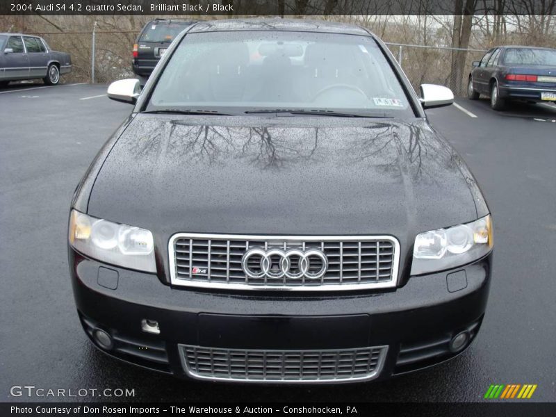 Brilliant Black / Black 2004 Audi S4 4.2 quattro Sedan