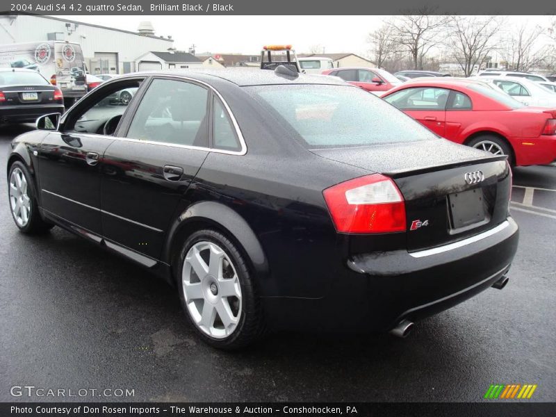 Brilliant Black / Black 2004 Audi S4 4.2 quattro Sedan
