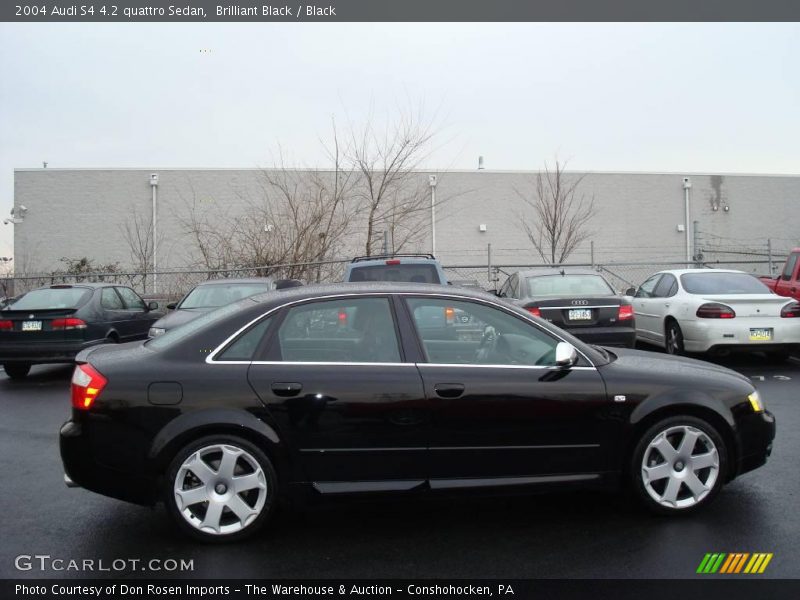 Brilliant Black / Black 2004 Audi S4 4.2 quattro Sedan