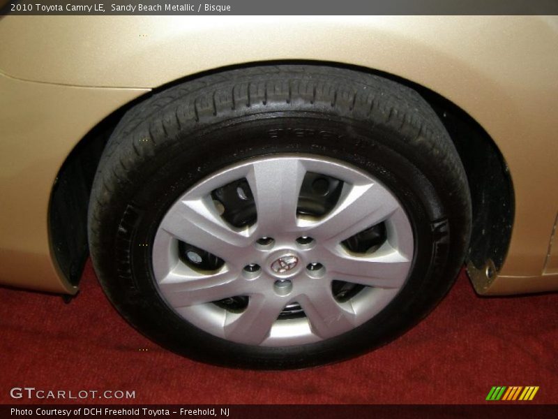 Sandy Beach Metallic / Bisque 2010 Toyota Camry LE