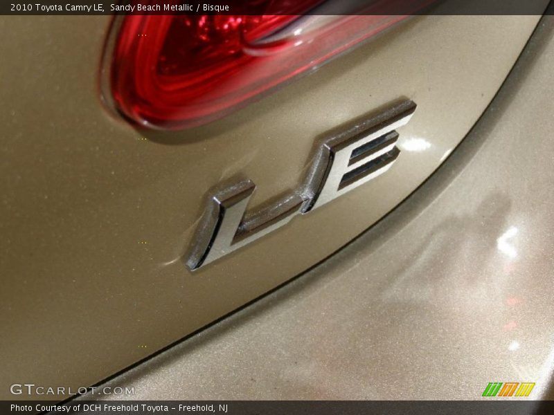 Sandy Beach Metallic / Bisque 2010 Toyota Camry LE