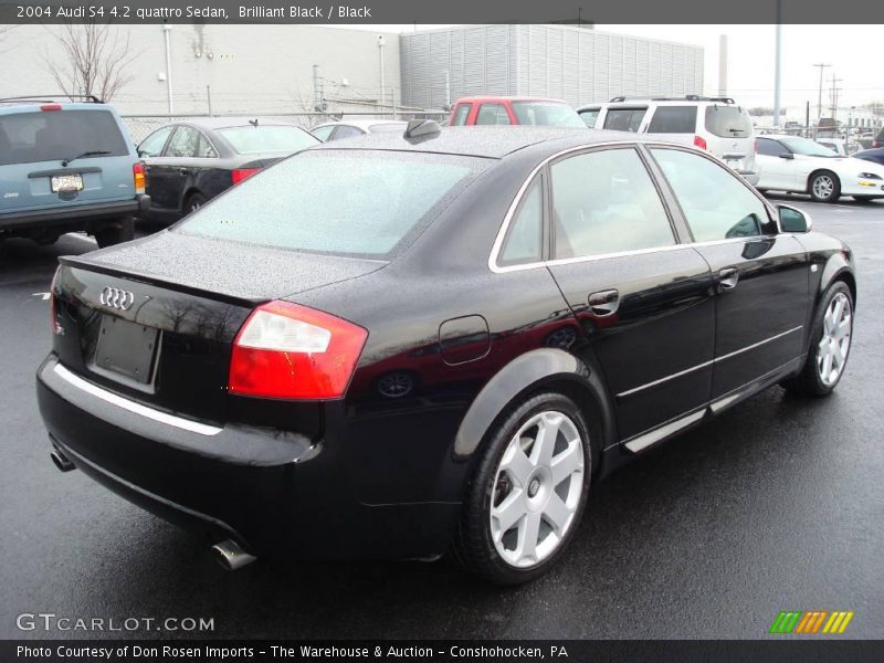 Brilliant Black / Black 2004 Audi S4 4.2 quattro Sedan