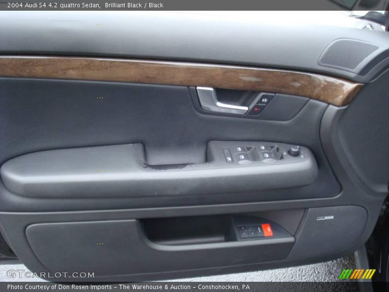 Brilliant Black / Black 2004 Audi S4 4.2 quattro Sedan