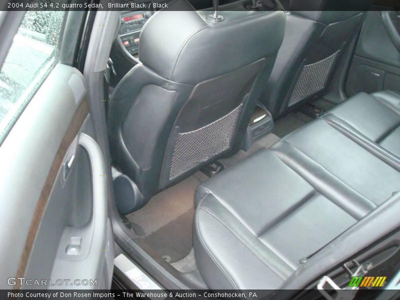 Brilliant Black / Black 2004 Audi S4 4.2 quattro Sedan