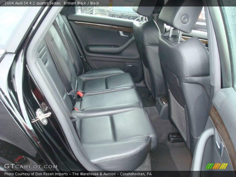 Brilliant Black / Black 2004 Audi S4 4.2 quattro Sedan