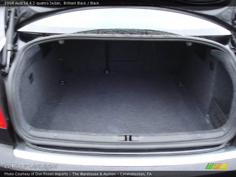 Brilliant Black / Black 2004 Audi S4 4.2 quattro Sedan