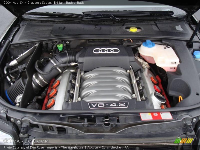 Brilliant Black / Black 2004 Audi S4 4.2 quattro Sedan