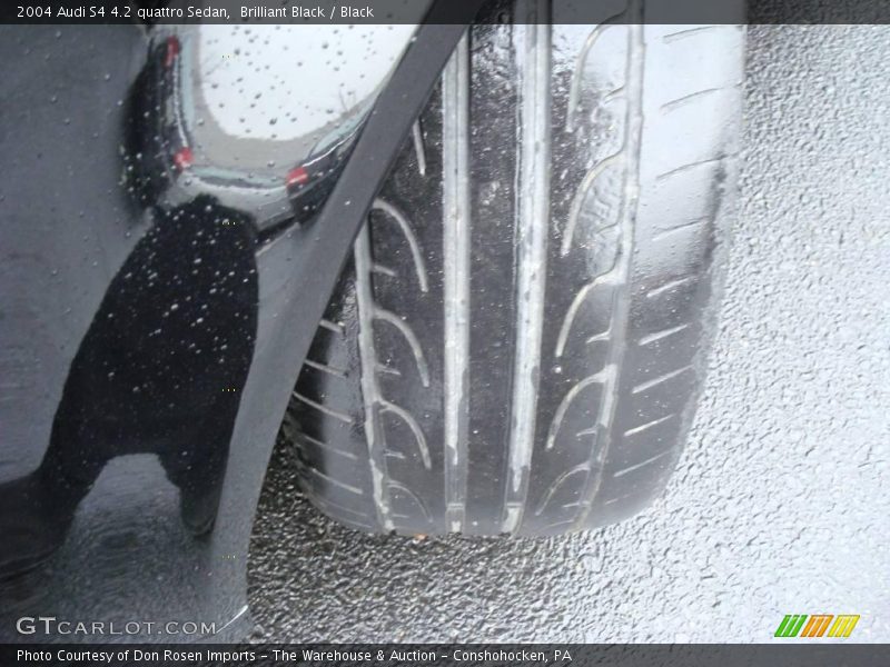 Brilliant Black / Black 2004 Audi S4 4.2 quattro Sedan