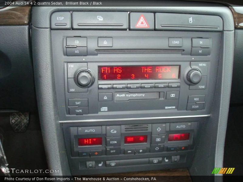 Brilliant Black / Black 2004 Audi S4 4.2 quattro Sedan