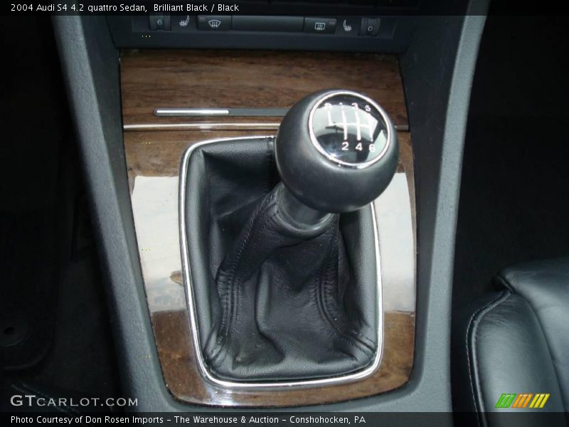 Brilliant Black / Black 2004 Audi S4 4.2 quattro Sedan