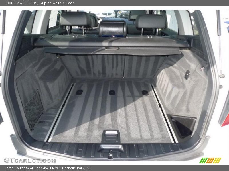 Alpine White / Black 2008 BMW X3 3.0si