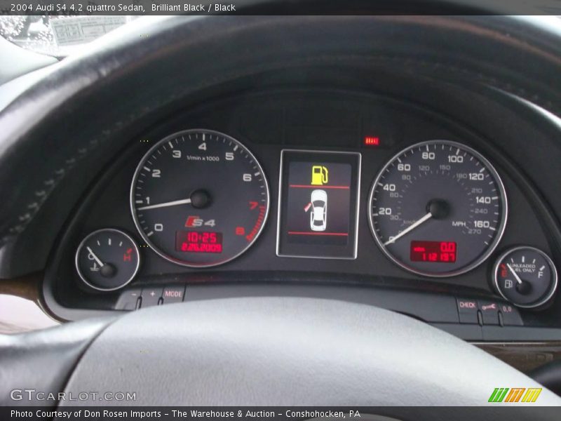 Brilliant Black / Black 2004 Audi S4 4.2 quattro Sedan