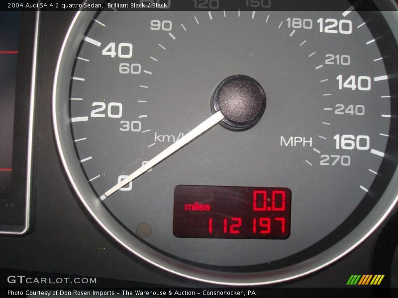 Brilliant Black / Black 2004 Audi S4 4.2 quattro Sedan