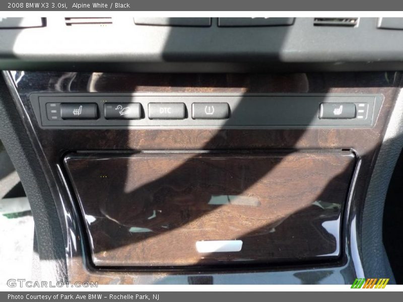 Alpine White / Black 2008 BMW X3 3.0si