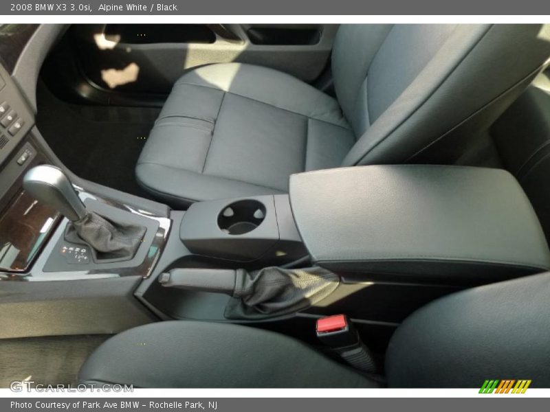 Alpine White / Black 2008 BMW X3 3.0si