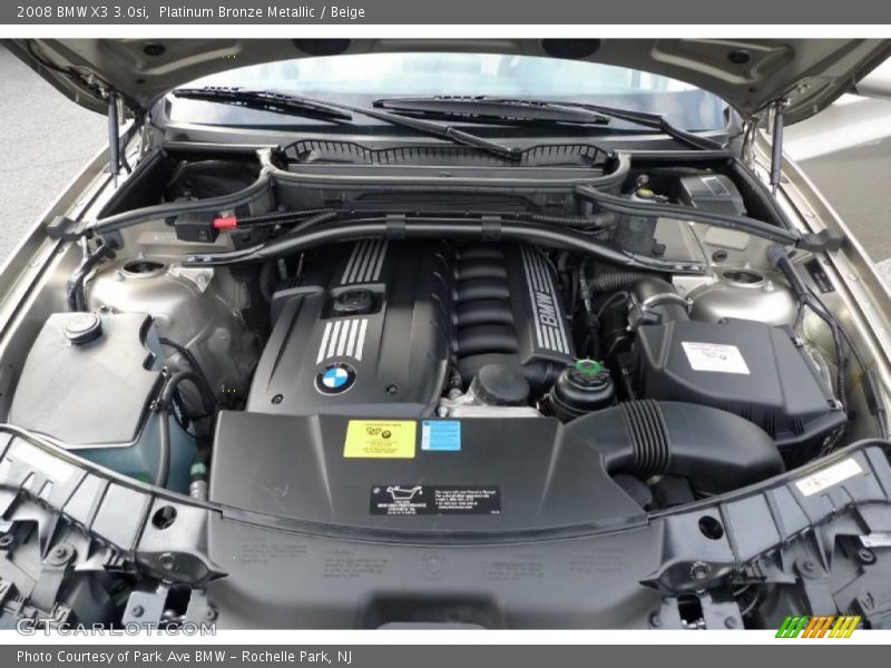 Platinum Bronze Metallic / Beige 2008 BMW X3 3.0si
