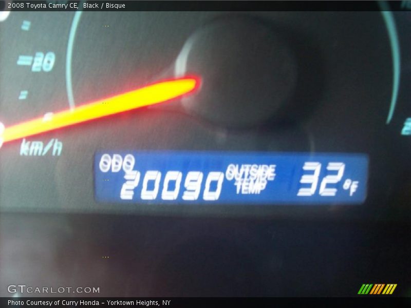 Black / Bisque 2008 Toyota Camry CE