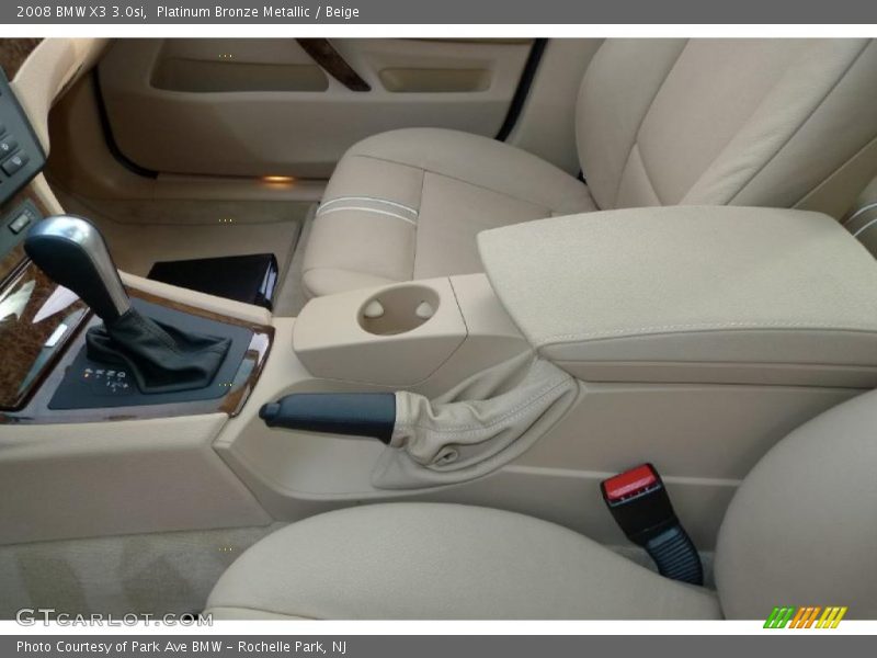 Platinum Bronze Metallic / Beige 2008 BMW X3 3.0si