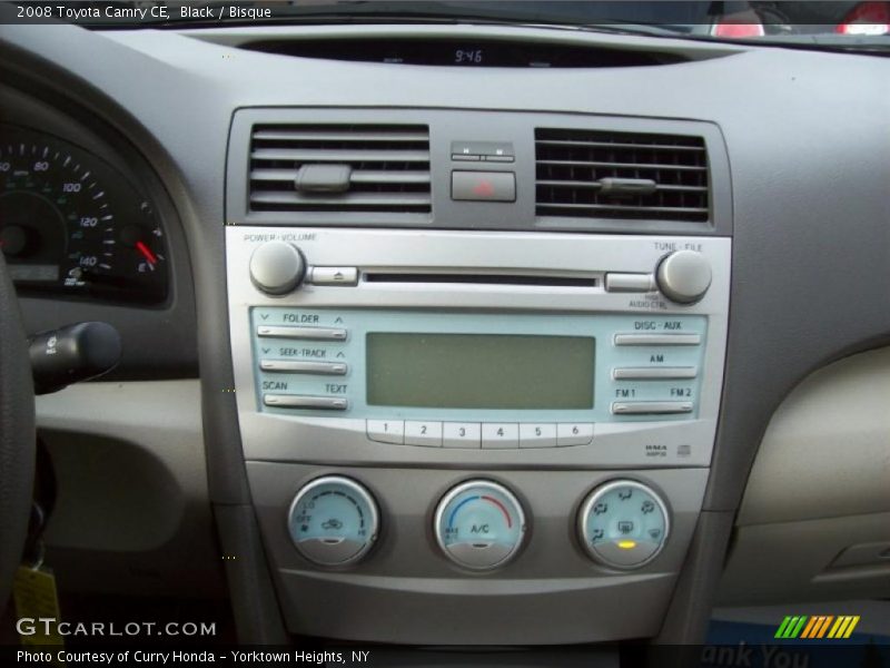 Black / Bisque 2008 Toyota Camry CE