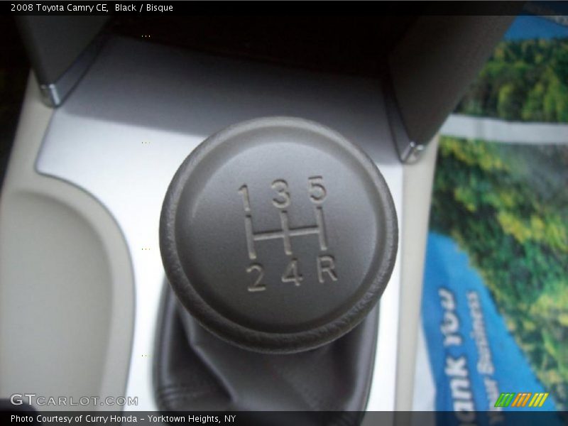 Black / Bisque 2008 Toyota Camry CE