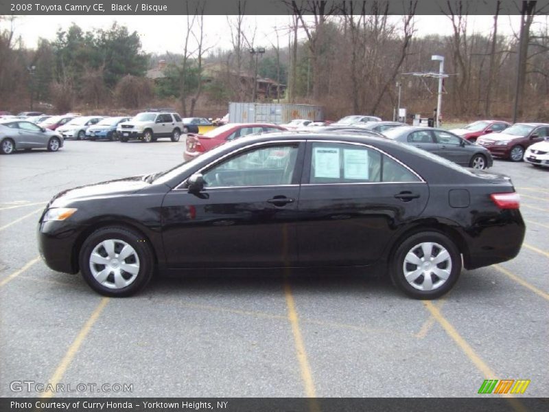 Black / Bisque 2008 Toyota Camry CE