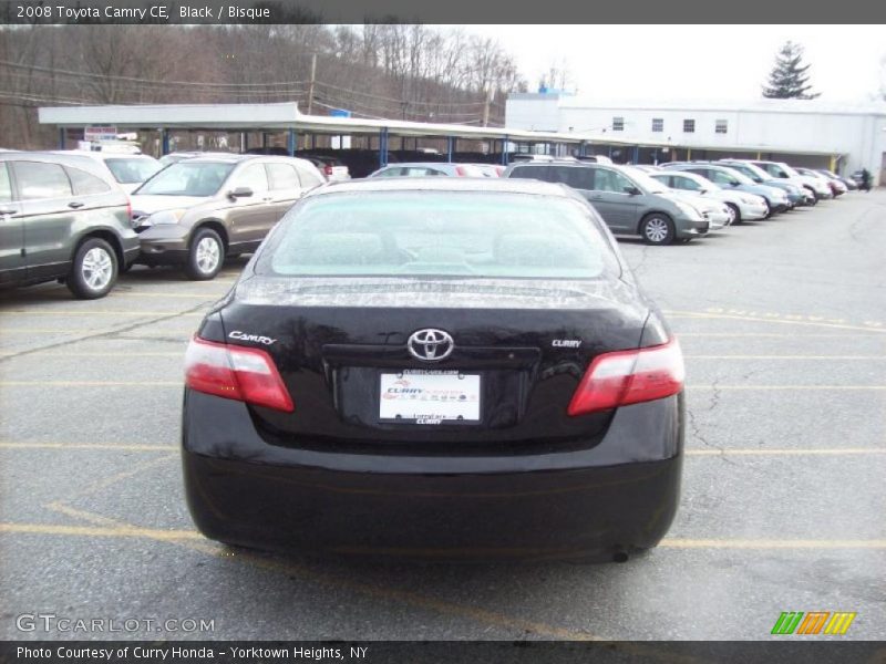 Black / Bisque 2008 Toyota Camry CE