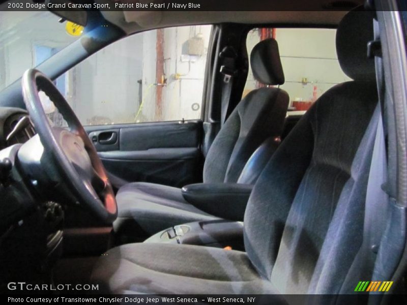 Patriot Blue Pearl / Navy Blue 2002 Dodge Grand Caravan Sport