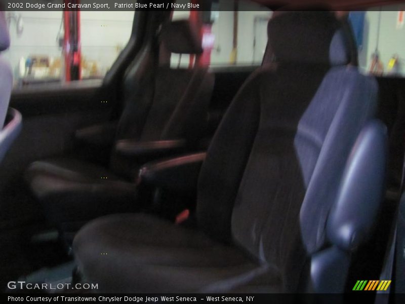 Patriot Blue Pearl / Navy Blue 2002 Dodge Grand Caravan Sport