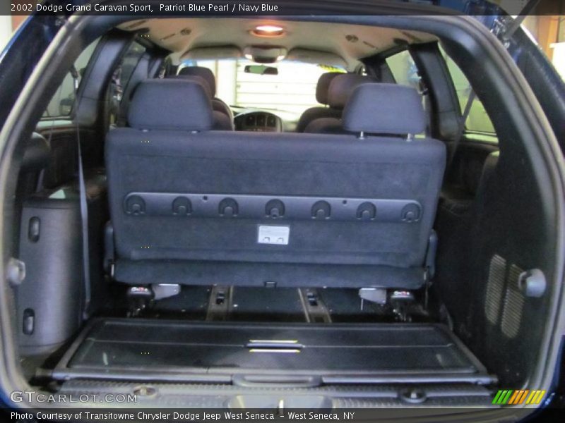 Patriot Blue Pearl / Navy Blue 2002 Dodge Grand Caravan Sport