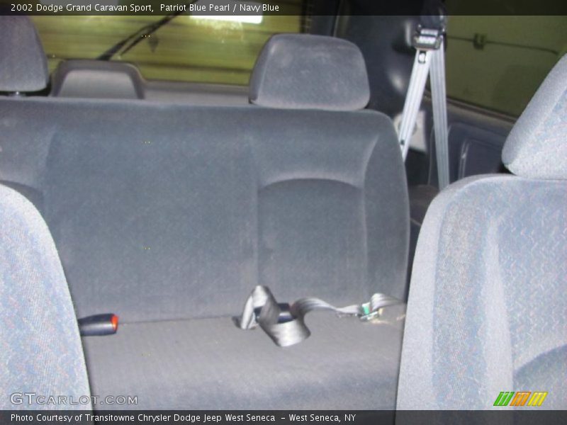 Patriot Blue Pearl / Navy Blue 2002 Dodge Grand Caravan Sport